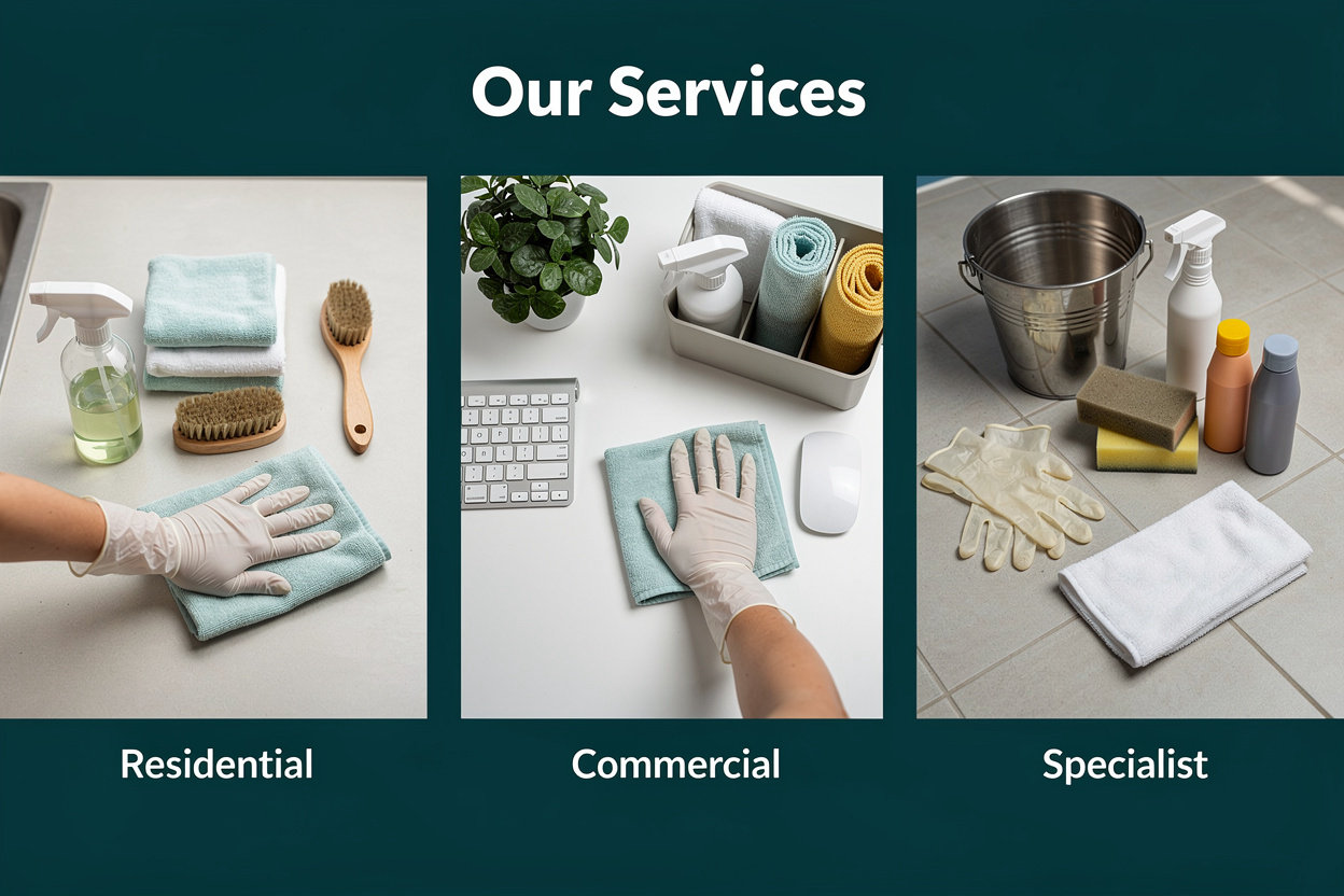 Eco-green Cleaners professional team delivering expert residential and commercial cleaning services in London